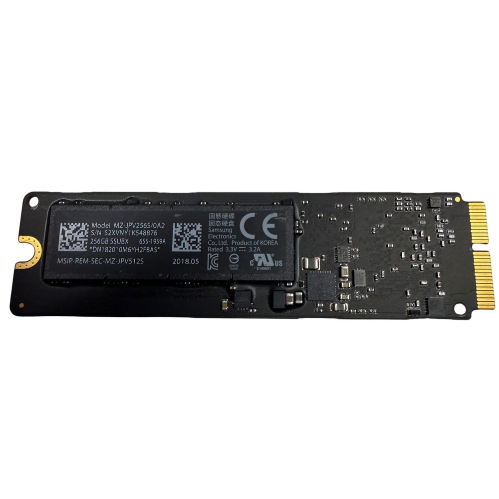 Samsung 256GB SSD MZ-JPV256S/0A2 PCIe Solid State Drive for MacBook 2018